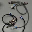 Set of 4 Oxygen Sensor Upstream Downstream O2 Sensor Compatible with 2003-2005 Chevy Silverado Suburban Avalanche 1500 Tahoe, GMC Yukon Yukon XL Sierra 1500, Cadillac Escalade 5.3L V8 Replace 234-4668