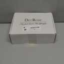 Der Rose 3 Pack Mini Potted Fake Plants Artificial Plastic Eucalyptus Plants Topiaries for Home Office Desk Farmhouse Shelf Room Bathroom Decor(Sage Green)