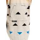 Arcturus Surf Poncho | Hooded Changing Towel & Cover-Up | 100% Cotton Velour | 2-in-1 Design Converts Your Poncho to a Beach Towel (The Wedge, Kids)