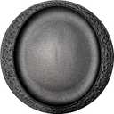 10.5 Matte Black Dinner Plate  Minimalist Porcelain Plate for Restaurants & Home  Scratch-Resistant, Microwave & Dishwasher Safe