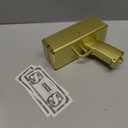 Sopu Make it Rain Money Gun Paper Playing Spary Money Toy Gun, Prop Money Gun Cash Gun Toy Party Supplies (Metallic Gold)