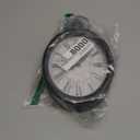 Menterry Small Retro Oval Wall Clock, Antique Old Design, Black Vintage Style, Battery Operated Silent Decor Wall Clocks for Kitchen,Bedroom,Farmhouse,Bathroom (11.2" H x 6.7" W)