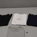 The Children'S Place Baby-Boys And Toddler Basic Long Sleeve Tee (2T, Black/H Smoke/New Navy/White 4-pack)