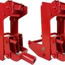 2pcs Portable Wall Jacks for Framing, 1000lbs Capacity Heavty Duty, Fits 1-1/2"x3-1/2 Fir Poles & 1" OD Steel Pipe, Malleable Casting Iron Wall Jack for Lifting Wall Beams
