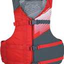 Stohlquist Kids Life Jacket 50-90 lbs - Coast Guard Approved Life Vest - Type III PFD for Boys and Girls - Secure & Adjustable Fit for Swimming, Boating & Water Sports (50-90 lbs)