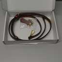 Mini Bag Organizer with Genuine Leather Crossbody Strap Conversion Kit, Compatible with Longchamp Mini Bag  Inner Liner Insert + Strap Kit Set, Black