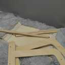 MEWOOFUN Cat Couch Bed, Pet Sofa for Indoor Cats Wooden Indoor Elevated Cat Beds with Removable Mattress Cover Suitable for Kitty, Puppy or Small Animal (Grey, Medium)