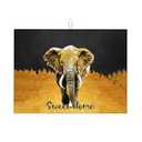 Mid Century Modern Atomic Retro Dish Drying Mat for Kitchen Counter Yellow Drying Pad 18x24 Inch Absorbent Reversible Dish Drainer Rack Mats