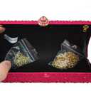 Boutique De FGG Crystal Clutch Purse for Women Formal Evening Bags Party Rhinestone Clutch Bag Wedding Prom Handbags,Mini (Fuch)