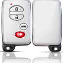 Smart Key Fob for Toyota Camry 2007-2009, YIKEBALOG 4-Button Proximity Remote Control Key Fob for Toyota Avalon 2006-2010 HYQ14AAB 271451-0140 89904-06041