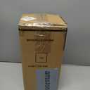 Mikasa Electric Candle Warmer with Glass Shade and Wood Base - Candle Lamp Warmer with Amber Accents - Fits 4 Inch Diameter 5 Inch Tall Candles - Flameless Wax Melter for Home Decor