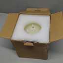 Yeelida 3-Wick 6"x6" Extra Large Real Wax Flameless Pillar Candles with Remote Control and Timer Function, Candle Grease Ivory Battery Operated LED Flickering 3D-Wick (Long Lasting, Warm Fire)