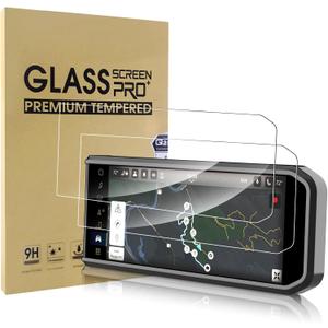 Simpeak 2-Pack 9H 12.3-Inch Screen Protector Compatible with Jeep Wrangler JL 2025 2024 Touchscreen Accessories, Anti-Scratch, Sensitive Touch