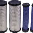 Solarhome Pack of 2 Air Filter Compatible with Bobcat FPG05 6672467 6672468 4164630 4114746 Exmark 103-1327 E-Z-GO 72987G01 Gravely PM252Z PM260Z PM272Z