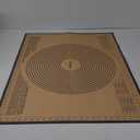 Silicone Pastry Mat 34 X 26 Inch - Nonstick Baking Mat Perfect for Dough, Pastry, Pie Crust, Fondant, Bread, Cookies, Pasta, Pizza (Gray)