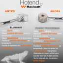 New Version 2025 - (12V 30W) - Maxiwatt HOTEND for 3D Printer - Compatible Creality Ender 3, CR-10, Prusa Mini, XL, Anycubic Kobra, Chiron, ...