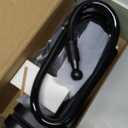 Kefotic Gooseneck Tablet Holder for Kindle Reading in Bed with Page Turner Remote, Hands Free Desk Bedside Lazy Arm Stand for Kindle Accessories, Gifts for Readers (Glossy Black)