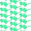20 Pairs St. Patricks Day Glasses, Irish Green Four Leaf Shamrock Glasses Eyeglasses for Saint Patricks Day Party Props Favors, Saint Paddy Day Accessories (Green)