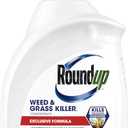 Roundup Weed and Grass Killer Concentrate, Use Around Flower Beds and Trees, on Walkways, and in Other Areas in Yards, 64 fl. oz.