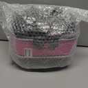 Hollyhi 58 Pcs Kids Makeup Kit for Girl, Princess Toys Real Washable Cosmetic Set with Mirror, Kids Makeup Sets for Girls, Play Make Up Birthday Gifts for 3 4 5 6 7 8 9 10 11 12 Years Old Kid (Rose) (Rose and Black)