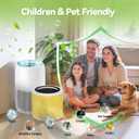AP100/AP102 Replacement Filter Compatible with AromaRoom AP100-A, AP100-B, AP102 and Core Mini Air Purifiers, 3-in-1 HEPA and Activated Carbon Filter(Pet,2Pack)