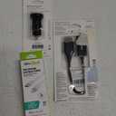 Cell Candy Fast Charge Dual USB Car Charger, and Fast Charge Sync Cable, and Philips Dp to HDMI Adapter, 3 Pack