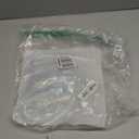 Replacement Brush Heads for Waterpik Sensonic Complete Care Toothbrush, with Covers, Compact, White, 5 Count