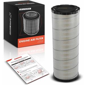 A-Premium Engine Air Filter Compatible with Mack Anthem 2019-2025, CH 1989-2003, CL 1991-2003, CX 2000-2005, CXN 2004, CXU 2014-2016, GU4 2012-2017, GU5 2012-2016, LR600 2016-2019, LR
