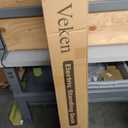 Veken 55 Inch Large Electric Standing Desk, Gaming Table, White