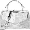 Small Silver Bag Crossbody Bags Satchels Y2K Evening Bags Handbag for Women Hobo Bags Shoulder Bags Tote Bag for Women 2026