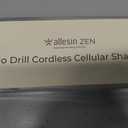 Allesin Zen No Drill Blinds for Windows Blackout Cordless Cellular Shades Honeycomb Blinds Pull Down, Free Stop Easy Install for Home and Office, Blackout, Light Gray, 24" W x 36" H