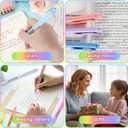 4 x WY WENYUAN 12Pcs Funny Adult Ballpoint Pens Set, Quick-Drying Black Ink, Lightweight & Smooth Writing for Office Gifts, School, Adults (Medium/Fine Point)