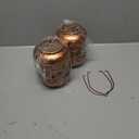 2 Pack Gnomes Solar Lanterns Outdoor Waterproof,Hanging Solar Lights Gnome Gifts for Women Metal LED Decorative Light for Yard,Patio,Lawn,Tabletop,Pathway,Landscape,Garden Gnomes Decor