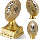Fantasy Football Champion Trophy Winner Glory Award Celebrate The Game Winning Touchdown or Play Off Win (6", Gold)