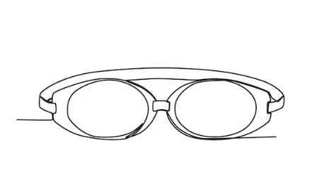 Speedo Unisex-Adult Swim Goggles Mirrored Vanquisher