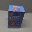 JOYIN 2 Bottles Bubbles Refill Solutions 64 oz (up to 5 Gallon), Concentrated Solution for Bubble Machine, Gun, Wand Refill Fluid Summer, Easter Toys(Orange+Blue)