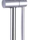 Shower Slide Bar with three Function Massaging Hand Shower Head Adjustable SUS 304 Stainless Steel Polished D500011C (Chrome)
