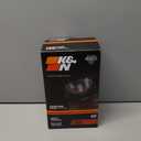 K&N High-Flow Original Lifetime Universal Clamp-On Air Filter: Performance, Premium, Washable: Flange Diameter: 3.5 In, Filter Height: 5.5 In, Flange Length: 0.625 In, Shape: Round Tapered, RU-3550