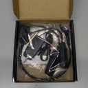 Wireless Microphone System for 2 People,160ft Range, 2.4G Dual Wireless Headset Mics for Karaoke Speaker, Amplifier, Mic Speakers, PA System, Yoga,Teaching, Fitness