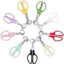 SLWHYZL Quail Egg Scissors 28 Pack Stainless Steel Quail Egg Cutter Peeler Opener Shears Tool for Kitchen