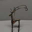 Mud Pie Deer Ornament Stand; 11" x 4 3/4"