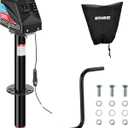 Kohree Electric Trailer Jack 5000lbs, Heavy Duty A-Frame Electric Power Tongue Jack with Waterproof Cover & LED Light for Travel Trailers, Camper, RV, 12V DC, 9.8"-31.7" Lift