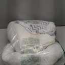 Baby Lounger | Organic Cotton Infant Lounger | Reversible, Adjustable & Portable Floor Lounger |Supervised Use | Soft, Breathable, Washable Cover - Star Collection (Gray) (Grey)