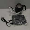 Electric Gooseneck Kettle, ±1℉ Temperature Control One Click 197℉ Pour Over Kettle for Coffee & Brew Tea, Hot Water Boiler, Stainless Steel Inner Fast Heating & Keep Warm 12 Hours, 1200w, 0.8L