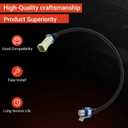 O2 Oxygen Sensor Extension Square for LS1 LS2 LS3 LS6 LS7 O2 Sensor Header Extension Harness 24 Inches 2 Pcs