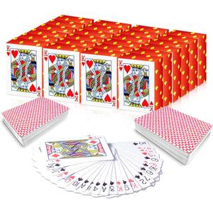 Gamie Mini Playing Cards - Pack of 20 Decks - Poker Cards - Miniature 1.5 Inch Card Set - Small Casino Game Cards for Kids, and Adults - Great Novelty Gift, Party Favor for Boys and Girls