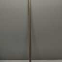 Matte Silver Shower Curtain Rod,1 Inch Diameter Stainless Steel Adjustable Spring Tension Rods 32 to 80",with Holders,Anti-Slip,Curtain Rods No Drilling(1 Pack)