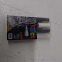 uni POSCA PC-5M Water-Based Paint Markers, Reversible Medium Tip (1.8-2.5mm), Assorted Colors, 4 Pack