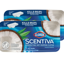 Clorox Scentiva Disinfecting Wet Mopping Pad Refills for Floor Cleaning, Pacific Breeze & Coconut, 48 Count
