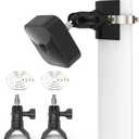 HOLACA 2 Pack Blink Camera Pole Mount Blink Outdoor Mount Compatible with Blink 2k+(2025 Model) Blink Outdoor 4/3 Blink XT2/XT1 Mini2/Mini, Applicable Pipe Diameter Size 1.18-7.87 inch (30mm-200mm)